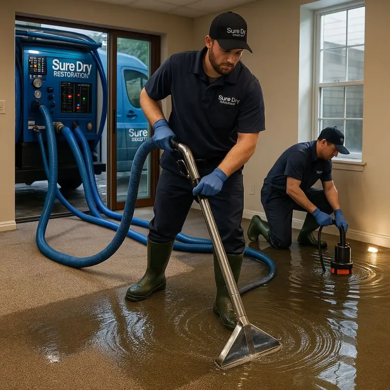 Water Extraction and Removal process in Sinking Spring, PA